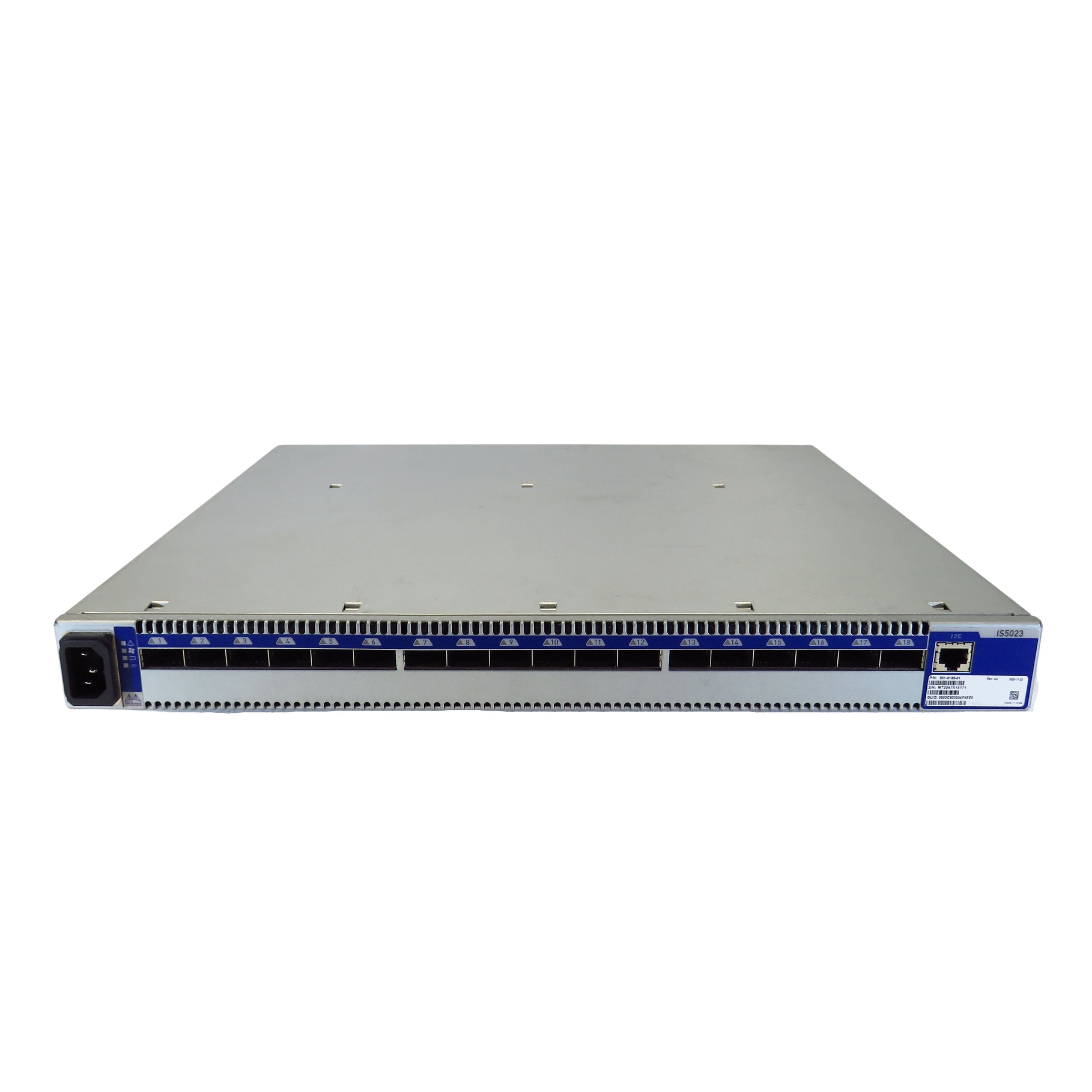Mellanox IS5023 851-0168-01 18-Port 40Gb InfiniBand Switch InfiniScale