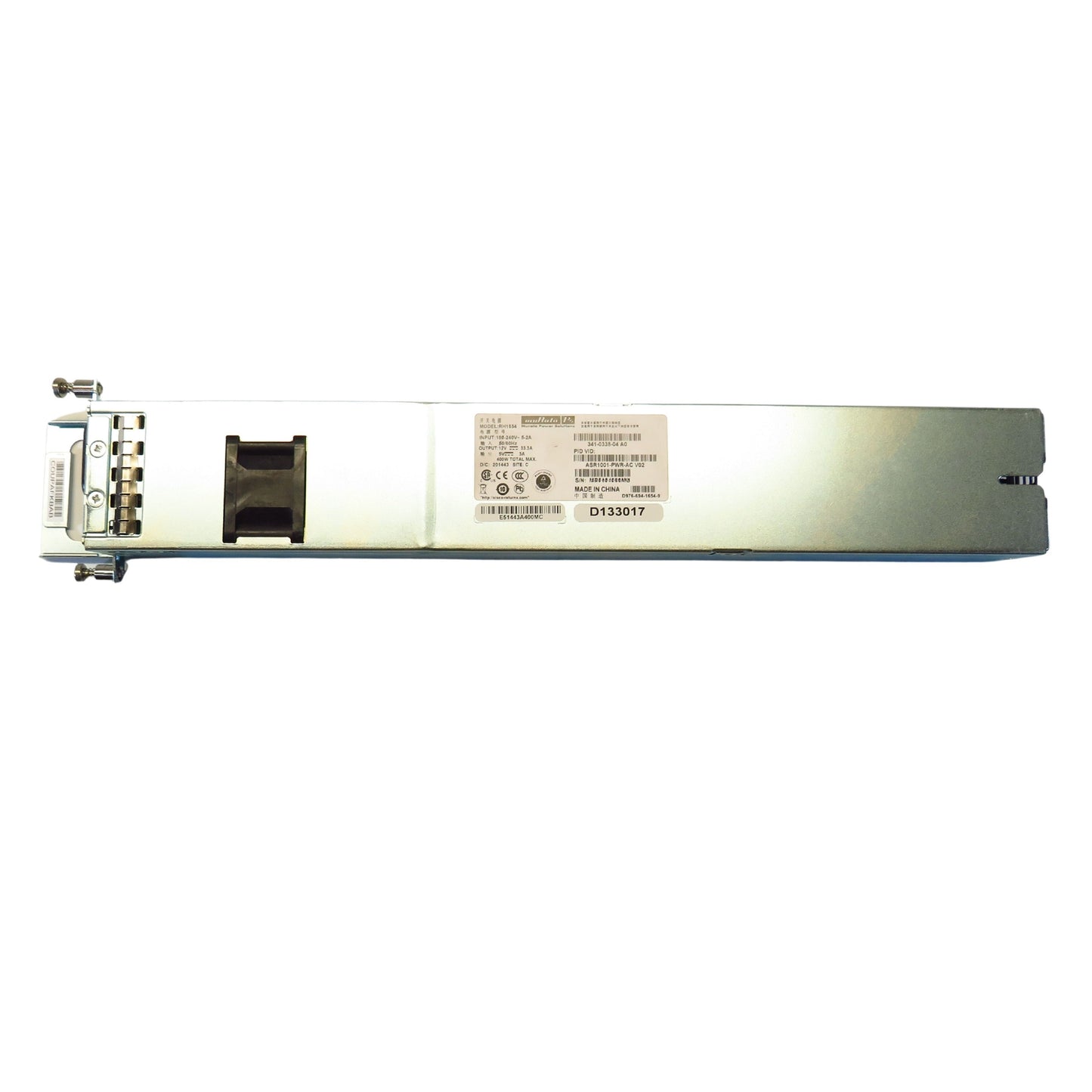 Cisco ASR1001-PWR-AC 400W AC Power Supply for ASR 1000 Series (Refurbished)