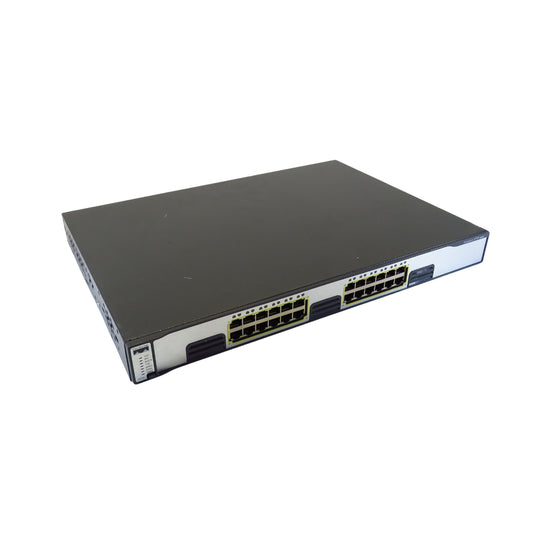 Cisco WS-C3750G-24T-S Catalyst 3750 24 Port Gigabit Ethernet Switch (Refurbished)