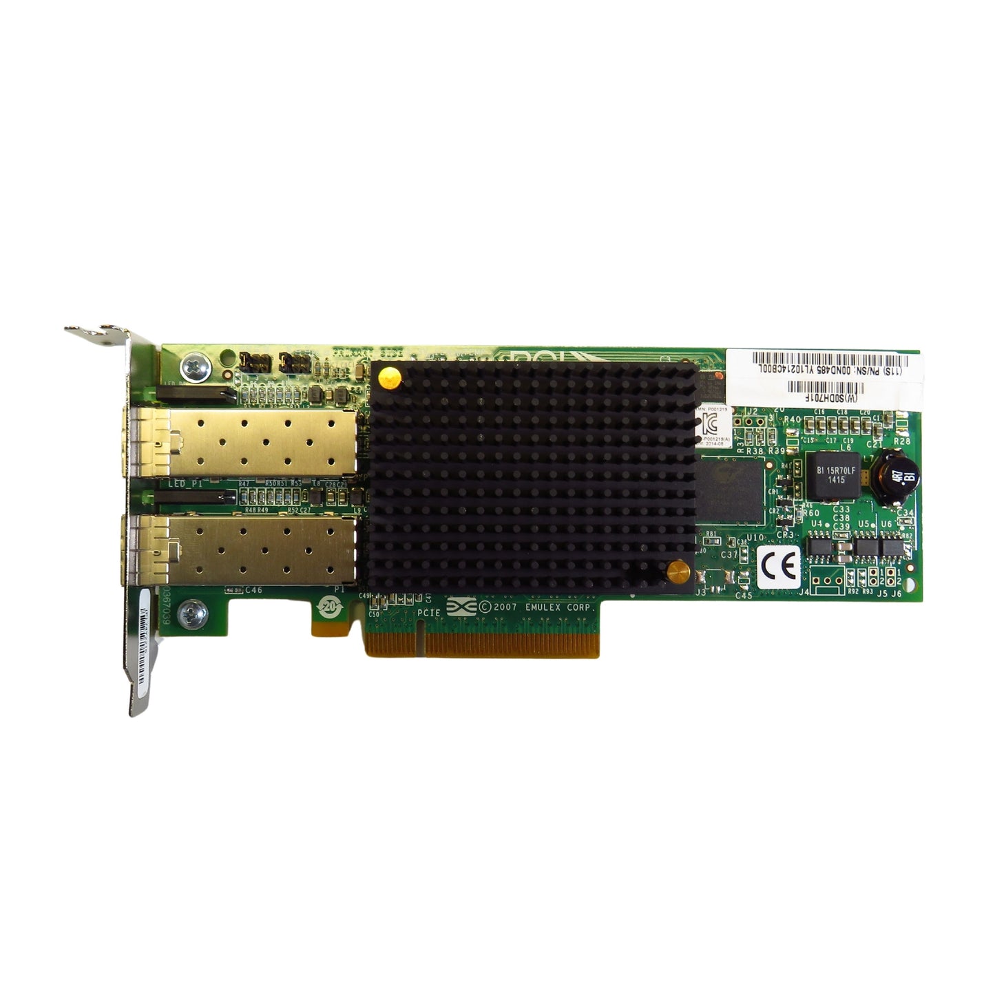 IBM 00ND485 577D LPE12002 2 Port 8Gbps SFP Adapter Card (Refurbished)