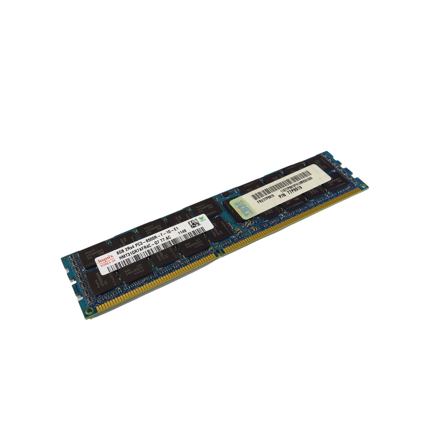 Hynix HMT31GR7AFR4C-G7 8GB 2Rx4 PC3-8500R 1066MHz DDR3 Server Memory (Refurbished)