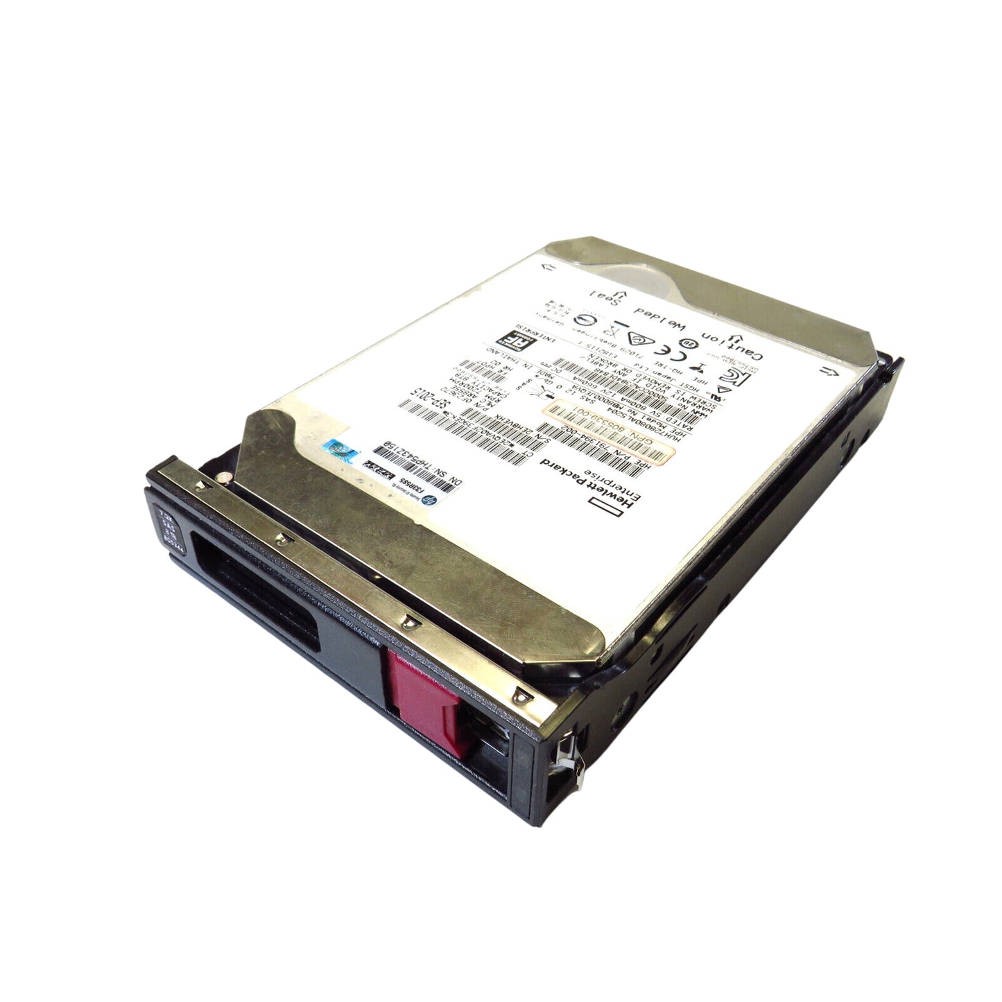 HP 805344-001 3.5" 8TB 7200RPM SAS 12Gb/s Hard Disk Drive (HDD), Silver (Refurbished)