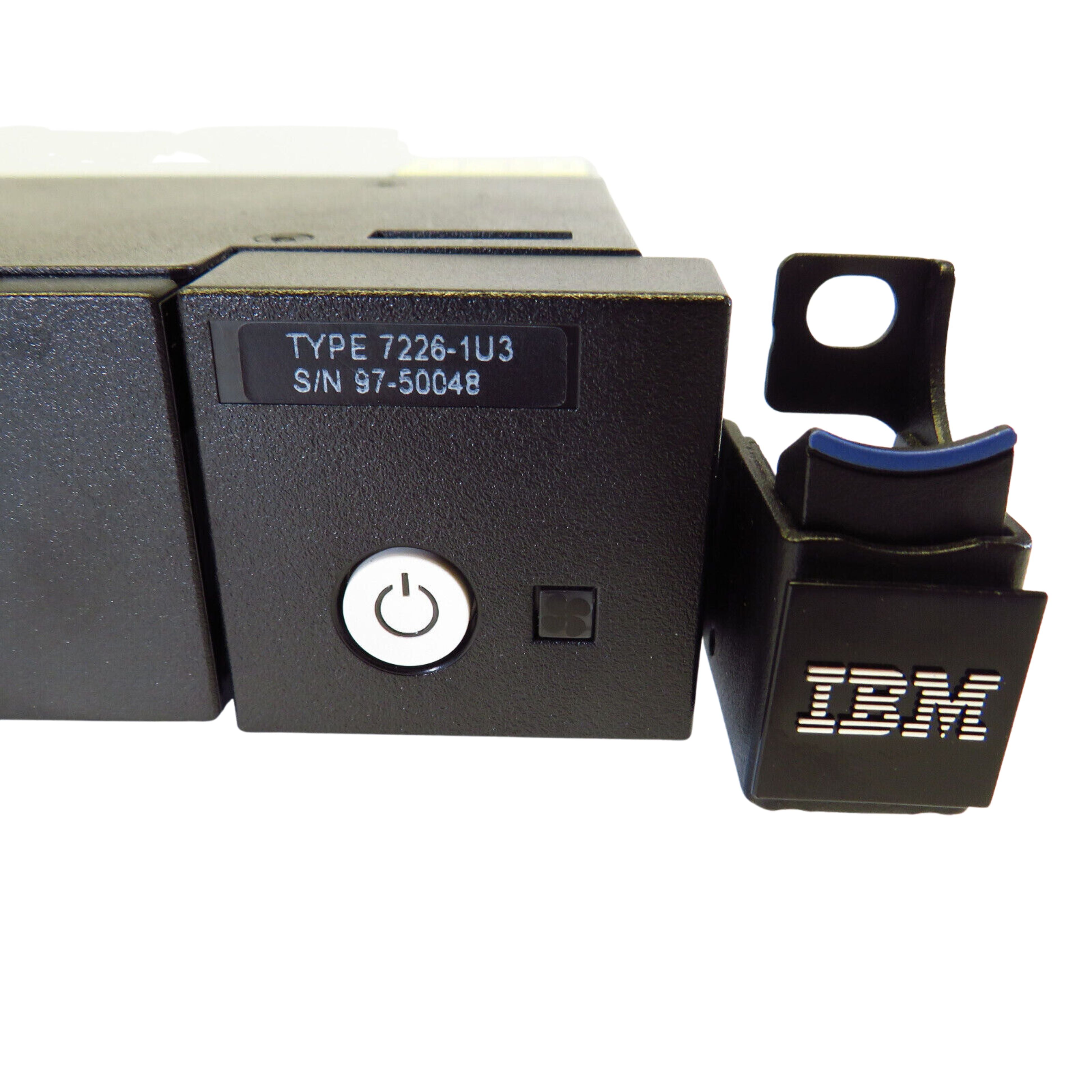 IBM 7226-1U3 46C2938 1U Dual Bay Multimedia Storage Enclosure