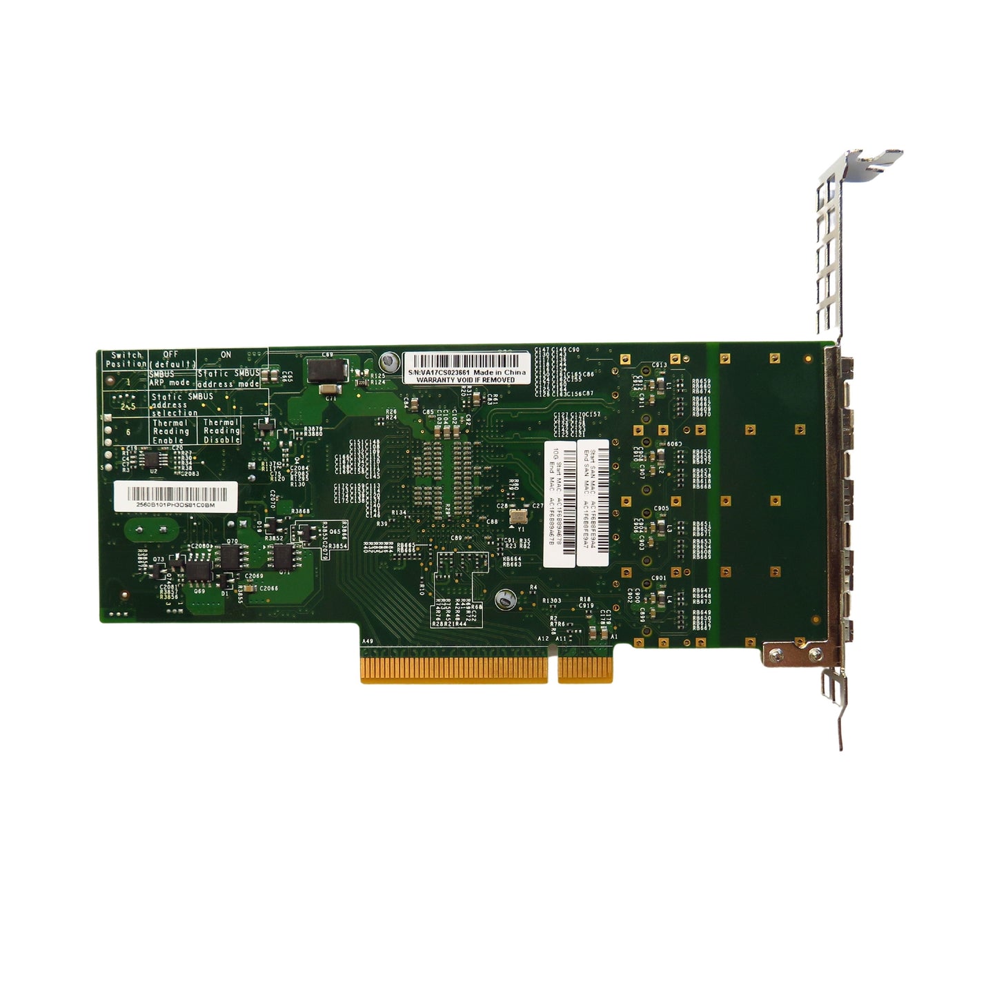 IBM 01EM695 EKFH XL710 Quad-port 10G/1G Ethernet Converged Adapter (Refurbished)