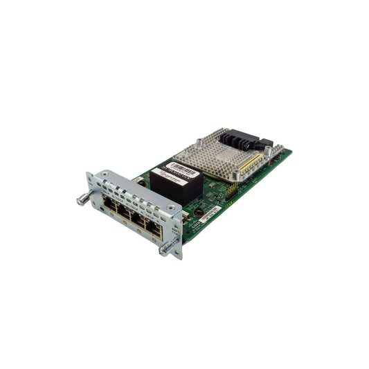 Cisco NIM-4MFT-T1/E1 4-Port Multi-flex Trunk Voice/Clear-channel T1/E1 Module (Refurbished)