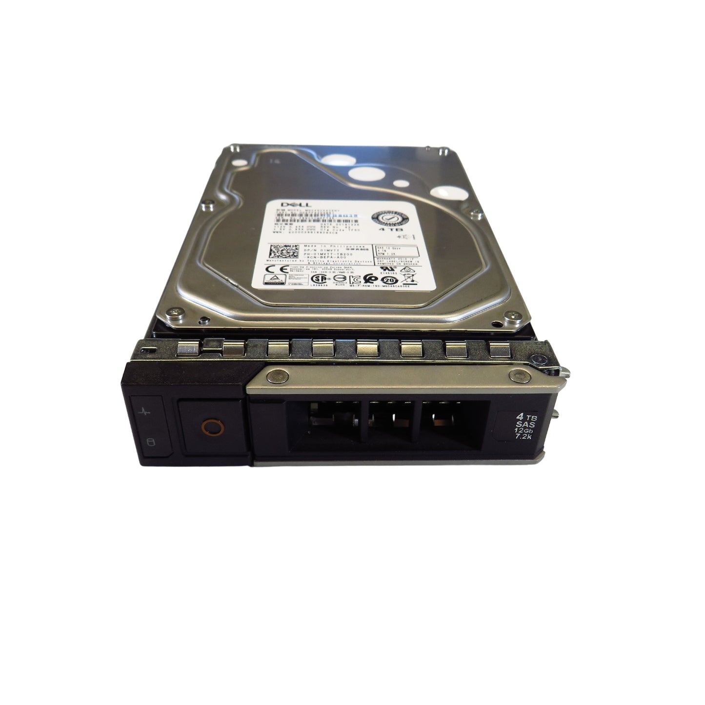 Dell 1MVTT 4TB 7.2K RPM 3.5" SAS 12Gbps LFF NL HDD Server Hard Drive (Refurbished)