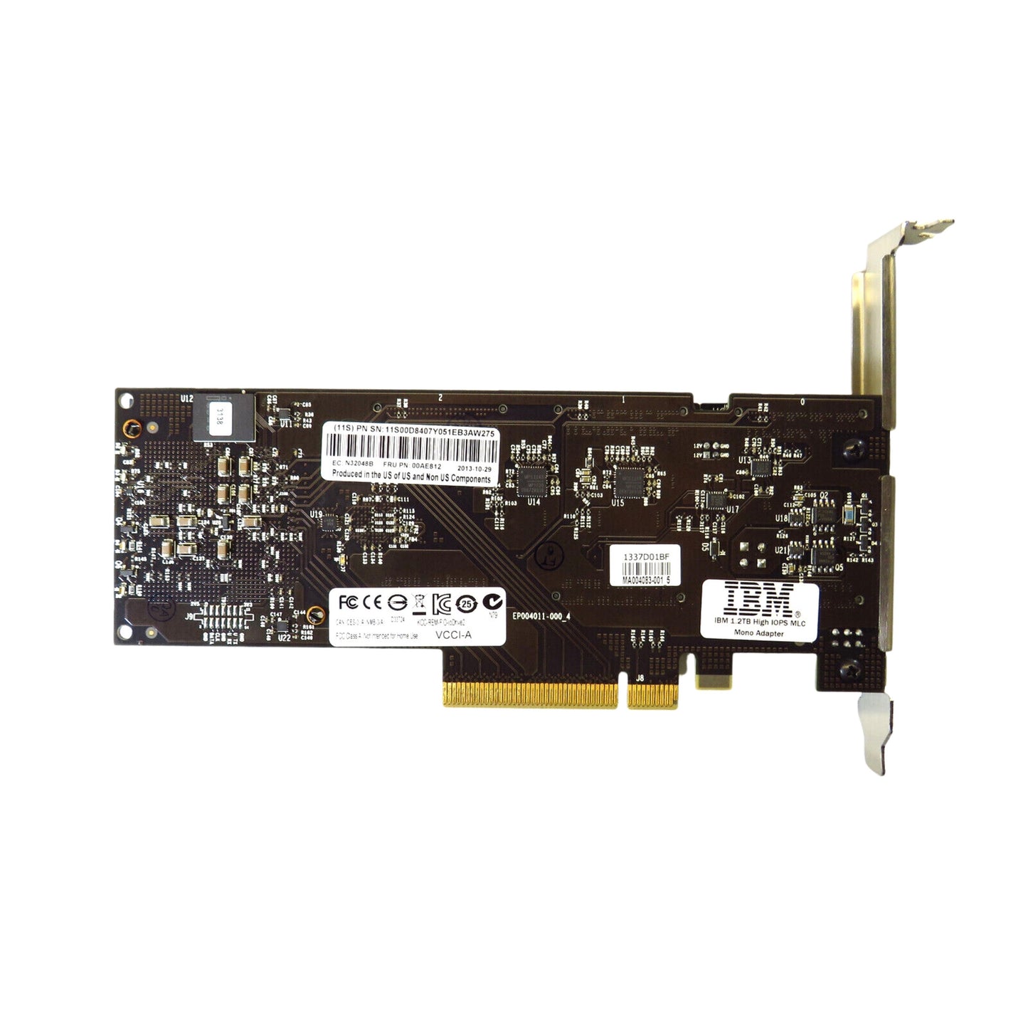 IBM 00AE812 00D8407 1.2TB iODrive II High IOPS MLC Mono PCI-E Flash SSD Adapter (Refurbished)