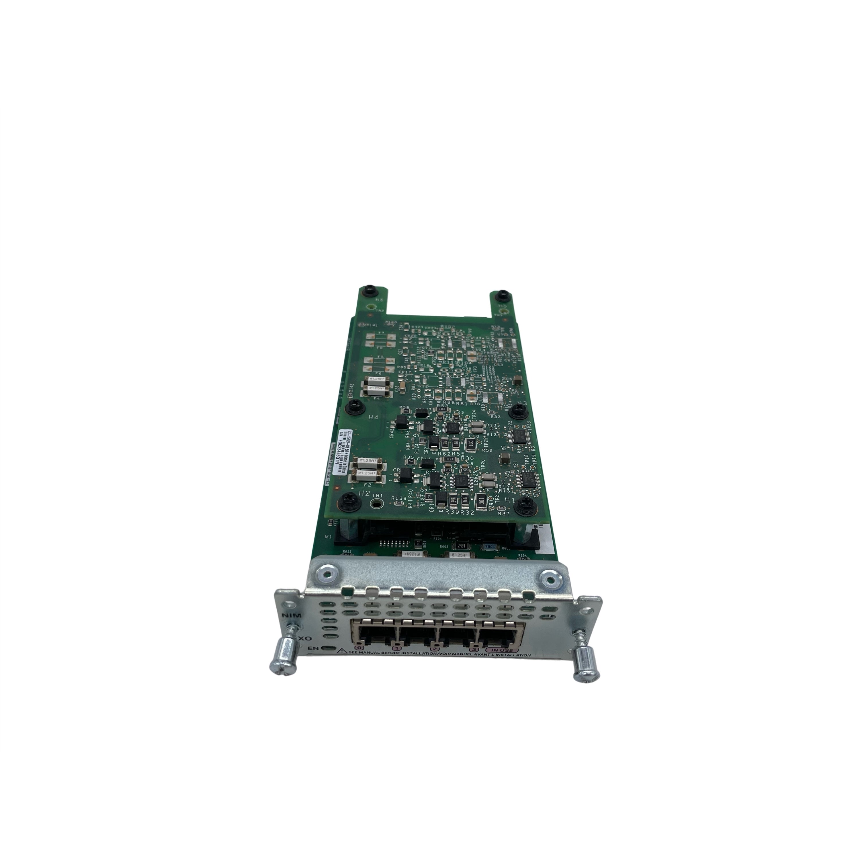 Cisco NIM-4FXO 4-Port Network Interface Module for ISR 4300/4400  (Refurbished)