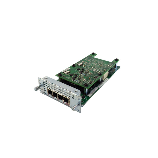 Cisco NIM-4FXO 4-Port Network Interface Module for ISR 4300/4400 (Refurbished)