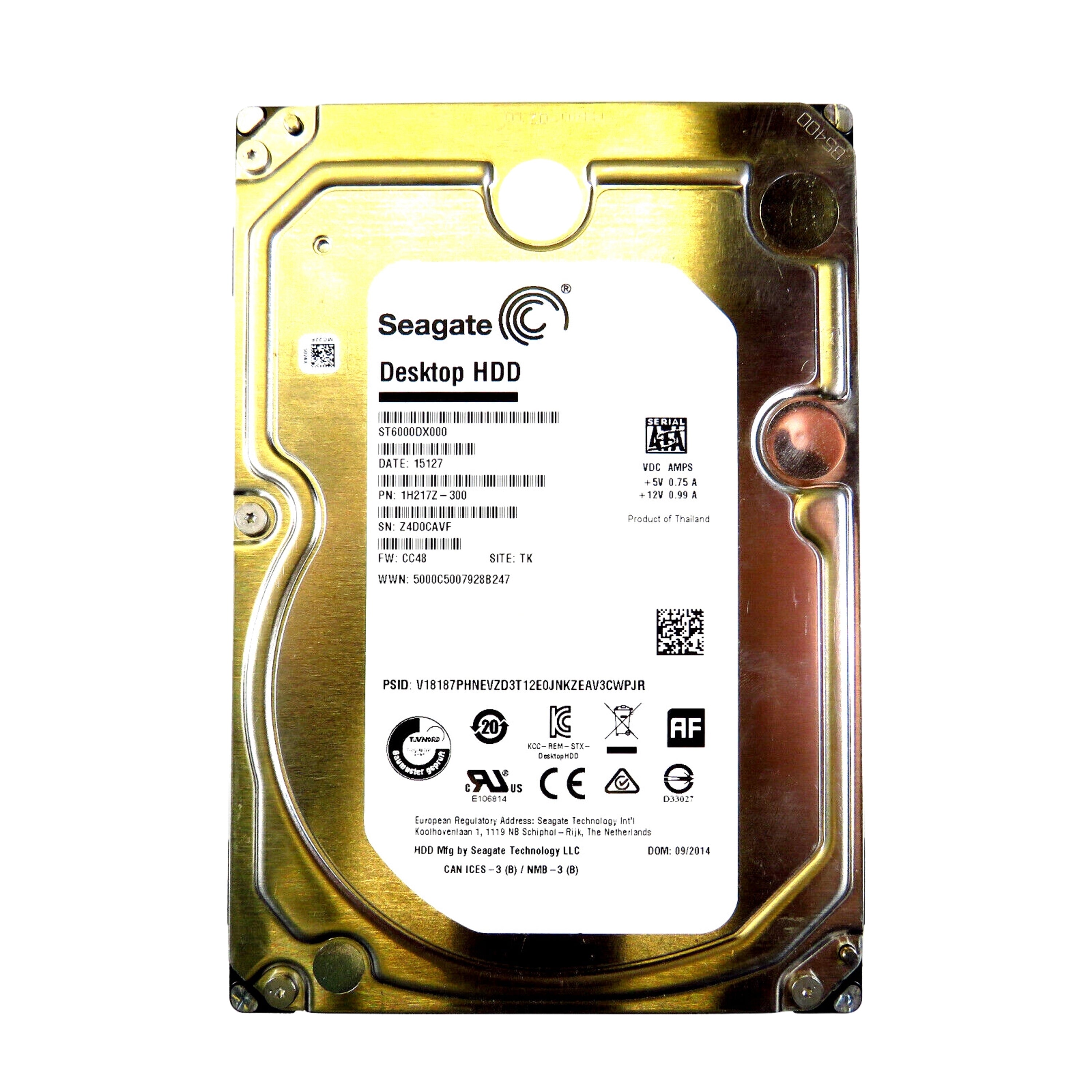 Seagate ST6000DX000 3.5