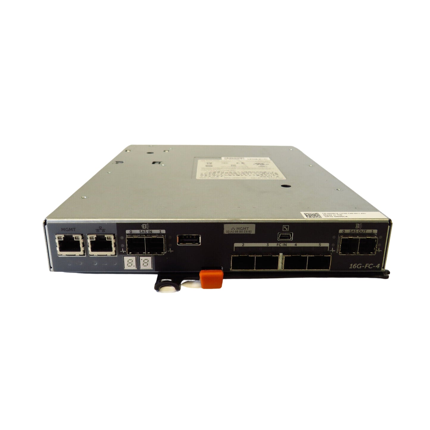 Dell W45CK Quad Port 16GB Fibre Channel Controller for PowerVault MD3860F (Refurbished)